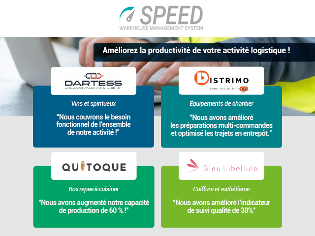 screenshot of Speed WMS